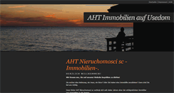Desktop Screenshot of immobilien-usedom.com